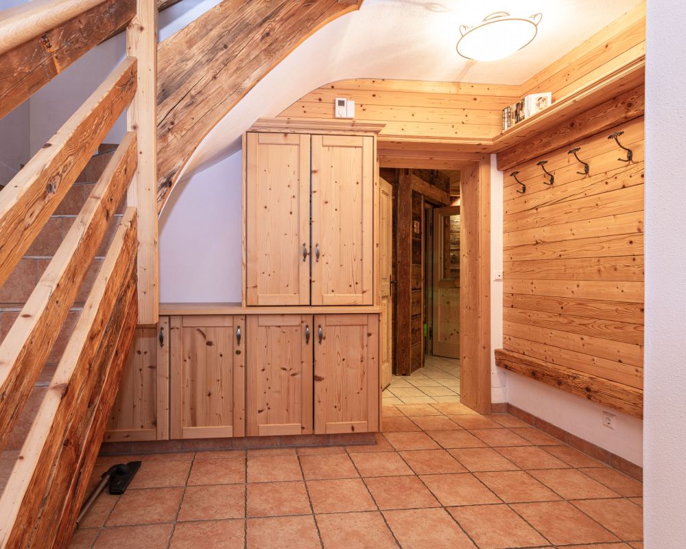 Garderobe im Chalet